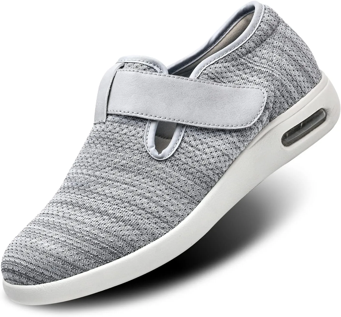 Womens Wide Width Diabetic Shoes with Adjustable Closure Lightweight Breathable for Diabetic Edema Plantar Fasciitis Bunions Arthritis Elderly Swollen Feet