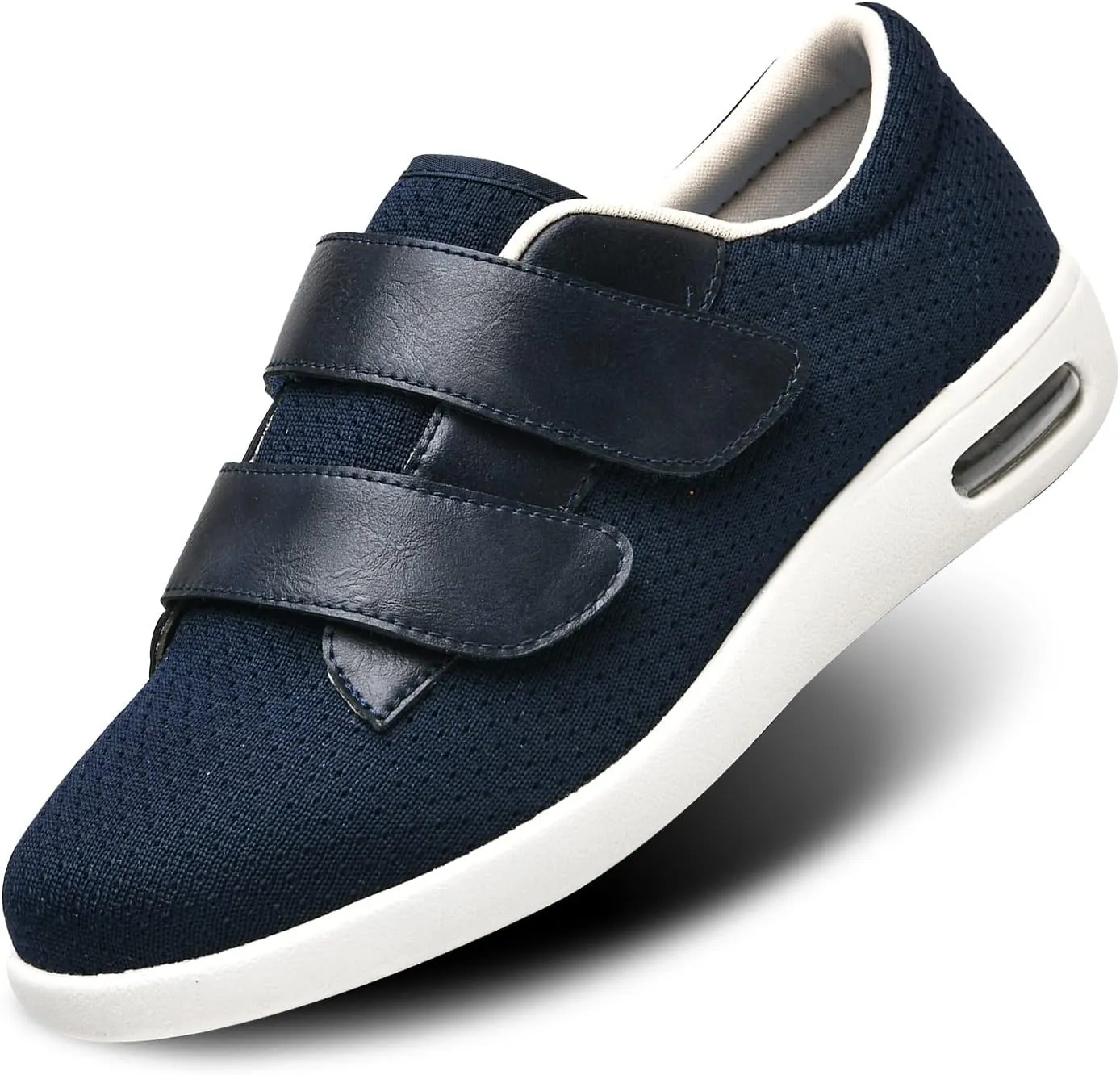 Womens Wide Width Diabetic Shoes with Adjustable Closure Lightweight Breathable for Diabetic Edema Plantar Fasciitis Bunions Arthritis Elderly Swollen Feet