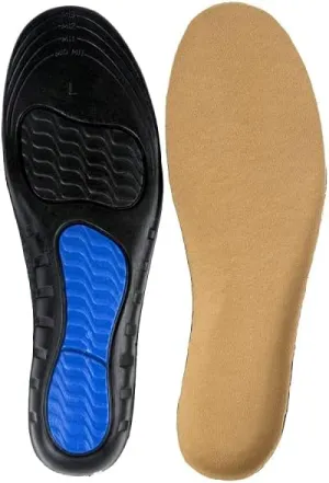 WORK Insoles - Large (Men 10-14) (Women 11 ) Made in USA