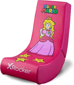 X Rocker Nintendo Video Gaming Chair for Kids 5-17, Floor Rocker, Gifts for Gamers, Mario, Bowser, Peach, Luigi, Yoshi, Gifts for Teens, Boys, Girls