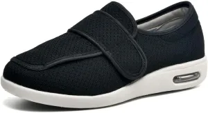 youyun Women's Diabetic Shoes for Women Wide Width Elderly Shoes with Adjustable Closure Breathable Lightweight Swollen Feet Walking Edema Sneakers